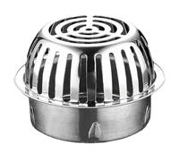 NONDK Cubierta de Drenaje de Piso de Techo de Acero Inoxidable 304, Cubierta de Antibloqueo para Canaleta de Filtro de Alcantarillado de Techo y Balcón, C