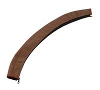 NONDK Cubiertas de manejar Accesorios de cochecito de protectora de pu de apoyabrazos de cochecito de para cochecito