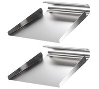 NONDK Cuchara de Metal para Alimentos, Cuchara de Metal, Bandejas Medianas y Pequeñas, Cuchara de Acero Inoxidable.