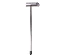 NONDK Cuchara Medidora de Azúcar para Algodón de Azúcar para Máquina, Cuchara Medidora de Acero Inoxidable para Malvaviscos, Cuchara Medidora de Azúcar de Diámetro Pequeño