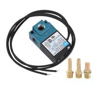 NONDK Dc 24V 5.4W Ecu Válvula Solenoide De Control De Refuerzo Electrónico De 3 Puertos 35A-Aaa-Ddaa-1Ba con Kit De Accesorios 3 Piezas