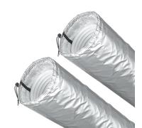 NONDK de Aislamiento para Manguera de Aire Acondicionado Portátil Cubierta de Manguera de Aire Acondicionado Mejora Material de Aislamiento Térmico