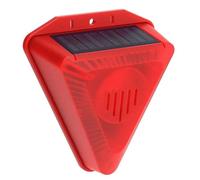 NONDK de Alarma con Luz Solar para Exteriores, Detector de Salvajes, A Prueba de Agua.