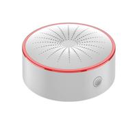 NONDK de Alarma Inalámbrico para el Hogar Inteligente Tuya, Detector de Alarma de Luz y Sonido, Sensor Inteligente Alimentado por USB, WiFi