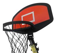 NONDK de Baloncesto para Trampolín, de Baloncesto para Trampolín con Pelota y Bomba, para Trampolín de Poste Recto y Curvo