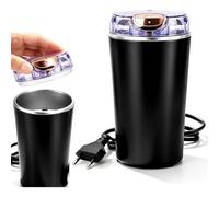 NONDK de Café Eléctrico, de Café de Acero Inoxidable, Compacto de Café y para Uso Doméstico, Enchufe de la UE.