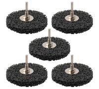 NONDK Decapante de Pintura para Madera, 5 Piezas, Eficaz Removedor de Pintura para Metal, Devorador de Pintura de Cambio Rápido de 4 Pulgadas Como Disco Giratorio o Como Cepillo