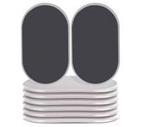 NONDK Deslizadores Reutilizables Grandes para Mover Muebles, Aptos para Alfombras y Suelos de Madera - Paquete de 8 Almohadillas Protectoras Ovaladas de 9-1/2" para Mudanzas