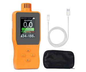 NONDK Detectores de Gas Amoníaco NH3 Analizadores de Gas Medidor de Alarma Dispositivo Digital Detectores de Fugas de Gas 0-100PPM