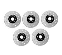 NONDK Disco de Corte para Amolar Rocas de 100 mm de Diámetro, 5 Unidades, Hoja de Ultrafina, Disco Multiagujero para Mármol, Cerámica, Azulejos, Vidrio, Placa Cortadora.