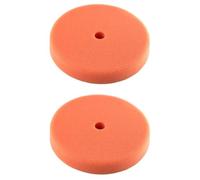 NONDK Disco de Pulido de Esponja 2 Piezas 7 Pulgadas 175mm, para Disco de Respaldo de 150mm, Almohadillas de Pulido de Esponja con Compuesto de Pulido.