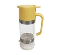 NONDK Dispensador de Miel de Vidrio de 300 Ml: Herramienta de Cocina Fácil de Limpiar para Jarabe de Arce, Salsas y Más