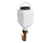 NONDK Dispensador de Salsas Colgante de 5,5 L de Gran Capacidad para Mostaza, Kétchup y Mayonesa.