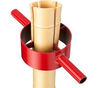 NONDK Divisor de Bambú Cortado de 4 Pulgadas, Herramienta Manual de División y Corte de Bambú de 5.5 Pulgadas con A Ambos Lados y Cuchilla para Granja A