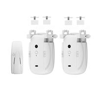 NONDK Dual Tuya WiFi Cortinas Robot T/U-Rail Pistas Cortina Automática Abridor Control Remoto Cortina Motor Life
