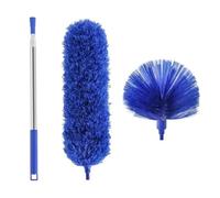 NONDK Duster Telescópico Lavable Cepillo de Microfibra para Rincones, Removedor de Telarañas.
