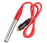 NONDK Elemento Calefactor de Inmersión de 12v/24v, Calentador de Agua de 100w/200w, Cable A Prueba de Agua, Calefactor Portátil de CC para Vehículos, Calefactor 12V100W.