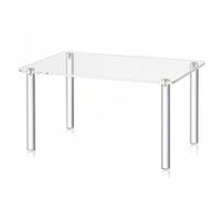 NONDK Elevadores de Exhibición de Acrílico, Extra Grandes, 6 mm de Grosor, con 4 Patas, Soporte Transparente para Objetos de Colección (15 X 8 X 6 Pulgadas)