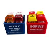 NONDK Emulador de Sonido de Advertencia EGPWS de Segunda Generación por Voz, Actualización para Pilotos y Tripulación (2 Unidades)