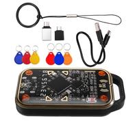 NONDK Emulador de Tarjeta Inteligente RFID Chameleon Ultra V3.0 + 6 PCS UID/CUID 125Khz 13.56Mhz ID IC Copiador de Etiquetas de Tarjeta Inteligente