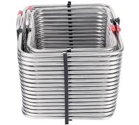 NONDK Enfriador de Bobina Cuadrada de Acero Inoxidable, Enfriador de Bobina de Caja, Tubo de 5/16''OD para Enfriador de Cerveza de Barril para Kegerator de Elaboración