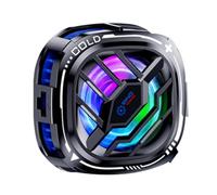 NONDK Enfriador Teléfono Celular X76Pro, Ventilador Enfriamiento Teléfono con Chip Enfriamiento Semiconductor, Ventilador Enfriamiento Teléfono RGB Enfriador Teléfono Móvil
