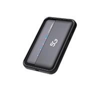 NONDK Enrutador Inalámbrico WIFI6 5G 600Mbps Módem MIFI Punto de Acceso Móvil M3A Ligero Batería de 10000 MAh con Ranura para Tarjeta SIM