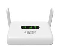 NONDK Enrutador Q30 4G WIFI6 LTE, Enrutador Mini CPE con Tarjeta Inalámbrica, Enrutador 2,4G, Punto de Acceso Móvil WiFi Portátil, Enchufe UE