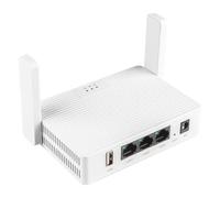 NONDK Enrutador WiFi de 1200 Mbps, Banda Dual, 2,4 G/5 GHz, Gigabit LAN, Compatible con VPN, 2 Antenas, Señal Potente, Enchufe de la UE.