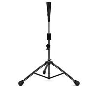 NONDK Entrenador de Bateo de Béisbol con Revés para Pickleball, Portátil, Práctico, Resistente, Profesional, para Práctica de Bateo, Color Negro
