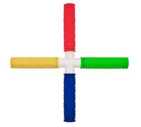 NONDK Entrenador de Velocidad de Reacción de Cuatro Cabezas. Herramientas de Coordinación Mano-Ojo para Lanzamientos. Entrenador para Entrenamiento Al Aire Libre.