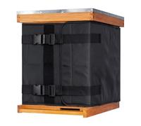 NONDK Envoltura para Colmenas de 10 y 8 Cuadros: Tela Oxford 600D, Diseño Ajustable, Se Adapta A 2 Cajas de Colmena Profundas en Invierno.