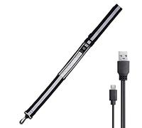 NONDK Equipo para Caminar con CinturóN Reflectante LED, Luz de Seguridad para Caminantes por la Noche, Equipo para Correr Reflectante Recargable de Seguridad, Negro