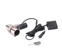NONDK Escape de Motocicleta de 51 mm con Botón Remoto de de Sonido Modificado, Válvula de Escape con Control Electrónico, Válvula Controlada Eléctricamente.