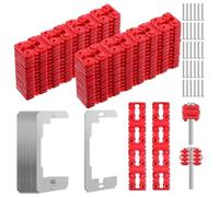 NONDK Espaciadores de Placa de Pared Espaciadores de Receptáculos Eléctricos Espaciadores de Tomacorrientes para Caja Eléctrica, Espaciadores de Interruptores y Receptáculos de Plástico