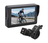 NONDK Espejo Retrovisor para Bicicleta 1080P, Cámara de Visión Trasera para Bicicleta con Monitor de Pantalla de 5", Batería de 10000 MAh, Cámara para Manillar de Bicicleta Eléctrica