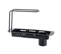 NONDK Estante de Drenaje de Acero Inoxidable Soporte de Esponja Extensible para de Cocina Estante de Secado para Mostrador de Cocina B