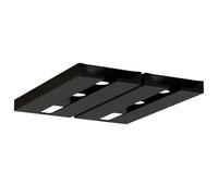NONDK Estante para Copas de Vino con Soporte para Perforaciones, Organizador para Colgar Copas, Multifunción, para Armario de Cocina