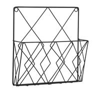 NONDK EstanteríA de Pared Organizadores para Colgar Puertas Revistas de Pared Estantes para Libros Archivos de Pared para Colgar Estante de Libros de Pared de Alambre-A