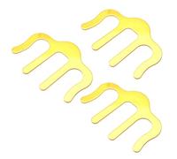 NONDK Estantería y Estantes para Páginas de Música de Metal Dorado: Atriles para Pianos, Teclados, Soportes y Libros