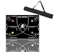 NONDK Estera de Entrenamiento de Pasos de Agilidad Portátil Estera de Entrenamiento de Baloncesto Mejora la Habilidad de Velocidad del Baloncesto