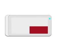 NONDK Etiqueta de Precio con Pantalla de Tinta Electrónica de 2,9 Pulgadas, Resistente Al Agua, para Estantería.