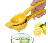 NONDK Exprimidor de Limón Manual para el Hogar de Aleación de Aluminio, Prensa de Mano para Jugo de Naranja.