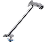 NONDK ExtensióN del Brazo de Ducha Ajustable by, Brazo de ExtensióN de Cabezal de Ducha de LatóN con Acabado de Cromo Pulido Alto 11+ Pulgadas