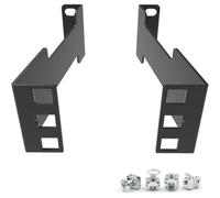 NONDK Extensor de Profundidad para Rack de Servidor 1U: Kit Adaptador de Montaje en Rack Empotrado de 10 cm de Profundidad para Rack de Red