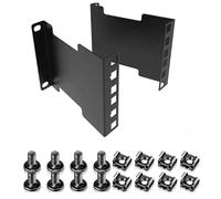 NONDK Extensor de Profundidad para Rack de Servidor 2U: Kit Adaptador de Montaje en Rack Empotrado de 4 Pulgadas de Profundidad para Rack de Red