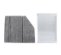 NONDK Filtro de Cabina para C-Class W205 A205 C205 S205 2013-2019, Modelo Integrado, Juego de Filtros de Aire Acondicionado Externo