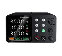 NONDK Fuente de Alimentación de Laboratorio de 30 V y 10 A con Triple Almacenamiento, Fuente de Alimentación Conmutada de 5 V y 2 A CC Regulada para Interfaz Tipo C (UE)