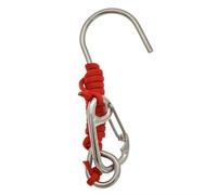 NONDK Gancho de Arrecife para Buceo, 120 Cm, Espiral, Acero Inoxidable, Simple, para Buceo, A la Deriva, B