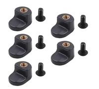 NONDK Gancho para Guardabarros Trasero de Patinete Eléctrico M365, Gancho de Fuerza Plegable para Carrocería de Patinete, Color Negro